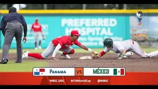 Highlights: 🇵🇦 Panama vs Mexico 🇲🇽 - WBSC U-18 Baseball World Cup - Opening Round