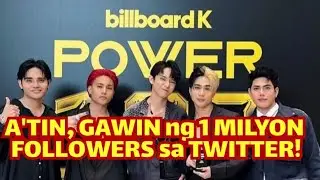 ROAD to 1 MILLION na ang SB19 sa TWITTER!