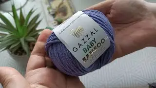 Обзор на пряжу Gazzal Baby Bamboo