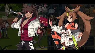 River City Girls 2 - Sol Badguy and Jam Kuradoberi