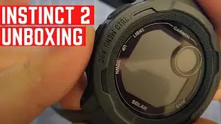 Garmin Instinct 2 Solar Unboxing | Showing Closeups