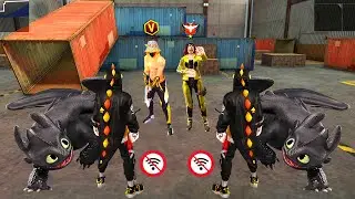 TROLLEANDO CON LA SKIN de DINO-CHIMUELO en LOBO SOLITARIO 😂 FREE FIRE
