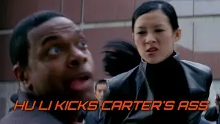 Rush Hour 2 | Hu Li kicks Carter's ass