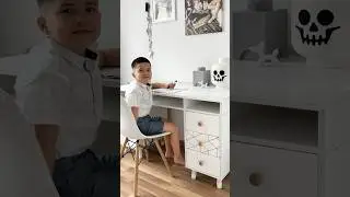 Письменный стол для первоклашки #бельмарко #дизайндетской#детскаямебель #1класс#детскийстол