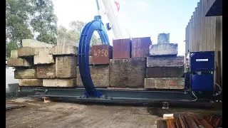 Aerial bundle extractor 65 tons - Testing