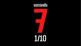 7 Seconds in 10 rounds / Interval Timer / Workout Timer