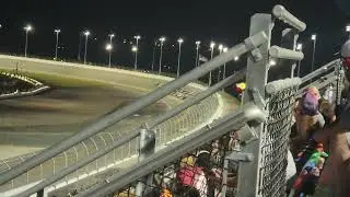 Ryan Preece flip from the stands - 2023 Coke Zero Sugar 400