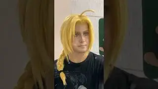 Esward Elric Makeup - Full Metal Alchemist cosplay