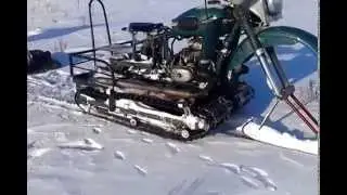 УРАЛ СНЕГОХОД из МАРТУКА -2