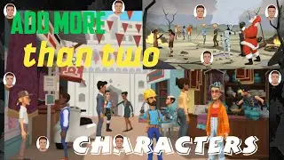 How to Add more than two characters in plotagon scenes. Simple and easy 2022.
