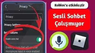 Roblox Sesli Sohbet Nasıl Gidilir (2024), | Roblox'ta Sesli Sohbet Nasıl Etkinleştirilir,