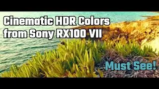 I Turned a Sony RX100VII to HDR Cinematic Colors (4K)