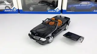 Mercedes-Benz SL 500 (R129) (1999) 1:18 Norev  183750 - A Classic Roadster in Diecast Form!