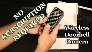 NO SUBSCRIPTION REQUIRED | MUBVIEW Wireless Doorbell Camera with Chime 2K HD