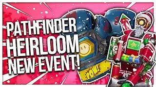 PATHFINDER HEIRLOOM UNBOX! | Apex Legends Holo-Day Bash Event