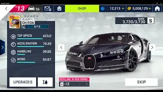 Asphalt 9 Bugatti Chiron Test 1-star