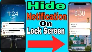 How to Hide Notification on Lock Screen on Android|Realme lock screen notification content hide kare