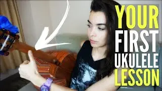 Your FIRST Ukulele Lesson (Ukulele Beginner Lesson By A Music Teacher)