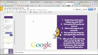 Inserting gifs into Google Slides