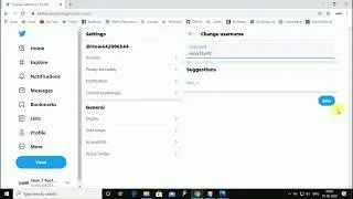 How to change twitter username @ViratK115246988 to @ImVirat like that | Change twitter @username