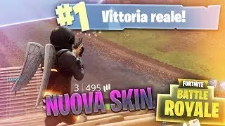VITTORIA con la NUOVA SKIN PIU' BELLA!! Fortnite Battle Royale ITA! W/ZaneSG