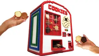 Giant LEGO Cookies Vending Machine