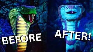 Indiana Jones Adventure: Post vs Pre Refurbishment - Side by Side Comparison