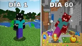 Sobreviví los 60 días MAS DIFICILES de MINECRAFT