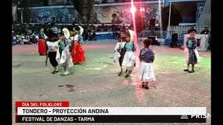Academia de artes Proyección Andina danza tondero taller infantil 