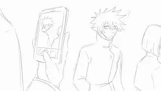 "i wanna be your girlfriend" - JJK ItaFushi Animatic (MANGA SPOILERS)