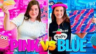 Blue VS Pink Fidget CHALLENGE! | Mrs. Bench