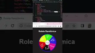 Roleta Randomica com JavaScript. #shorts