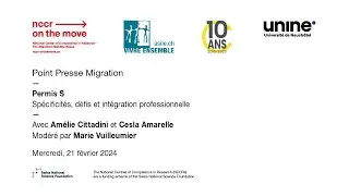 Point presse migration - Permis S: spécificités, défis et intégration professionnelle