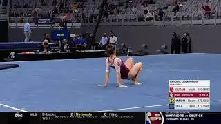 Anastasia Webb Floor Oklahoma @ NCAA Finals 2021 9.9625