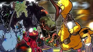 FNF | BROKEN STRINGS | glitch sesame street | learn with pibby | FNF GAMING