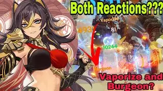 Dehya Vaporize and Burgeon AT THE SAME TIME