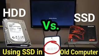 Upgrading old computer with SSD | Replacing Hdd With SSD In Dual Core Computer | How to install SSD
