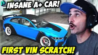 Summit1g STEALS INSANE A+ CAR AND VIN SCRATCHES IT! ! | GTA 5 NoPixel RP