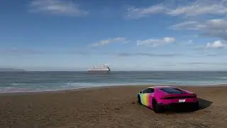 A relaxing day at the forza beach