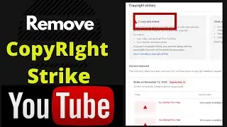 how to remove copyright strike on youtube ||  YouTube Copyright School Questions And Answers