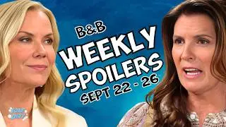 Bold and the Beautiful Spoilers Sept 22-26: Brooke Plays Nice & Sheila Panics | Soap Dirt