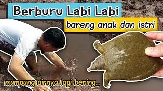 berburu labi labi bareng anak dan istri #berburu #reptiles #labilabi