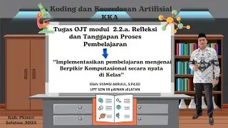 Real Teaching || Implementasi Pembelajaran Mengenai Berpikir Komputasional#kka#koding#komputasional 