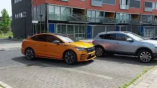 Skoda Enyaq IV Coupe RS Phoenix Orange