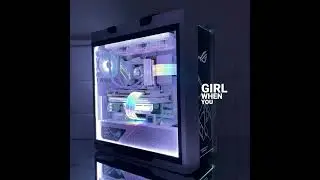 ROG Winter Heaven ❄️ ALL WHITE PC BUILD