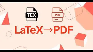 Convert LaTeX to PDF Online for Free 🔥 Fast & Easy | No Signup Needed