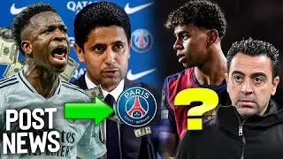 EL PSG QUIERE a VINICIUS | XAVI EVITÓ que LAMINE YAMAL SALIERA del BARÇA