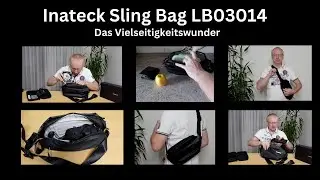 Inateck Sling Bag LB03014 ein Multitalent