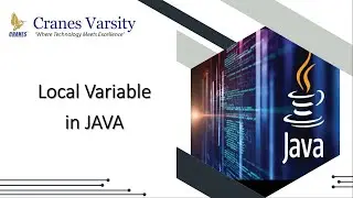 Variables in Java : Local Variable