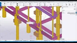 TEKLA STRUCTURE - RUSUNAWA #PART5
